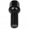 Ocpty 14x1 5 Wheel Lug 28mm Shank Oem 20pcs Bolts Solid Black Ball Seat 48mm Tall Stock Factory Studs For A1 A2 A3 A4 A5 A6 A7