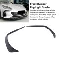1 Pair Sporty Front Bumper Side Vent Splitter Fog Light Trim For 2021 And More Unique Design Aerodynamic Performance Boost Easy