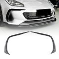 1 Pair Sporty Front Bumper Side Vent Splitter Fog Light Trim For 2021 And More Unique Design Aerodynamic Performance Boost Easy