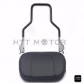 Httmt Sbb06- Sissy Bar Upright Passenger Backrest Compatible With H-d Touring Street Glide 1997-2008