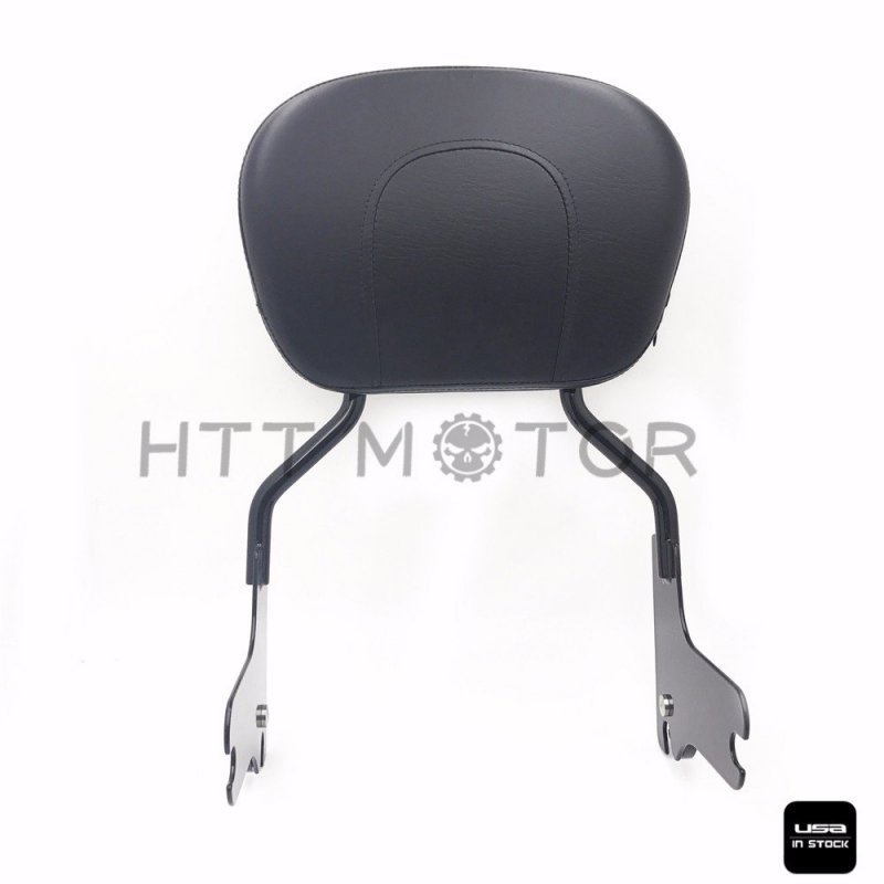 Httmt Sbb06- Sissy Bar Upright Passenger Backrest For H-d Touring Street Glide 1997-2008