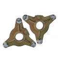 Rear Axle Wheel Hub 23t Spline 78mm Bolt Space For 110cc 125cc Quad Atv Dirt Bike Buggy 3 Stud Left And Right Pair 