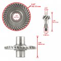 Caltric Rear Differential Gear Pinion Kit Compatible With Honda Trx300fw Fourtrax 300 4x4 1988-2000