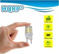 Hqrp 2-pack G8 Bi-pin 17 Leds Light Bulb Smd 2835 Cool White For Ge Over The Stove Microwave Oven