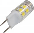 Hqrp 2-pack G8 Bi-pin 17 Leds Light Bulb Smd 2835 Cool White For Ge Over The Stove Microwave Oven