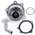 Ocpty Water Pump Thermostat Housing Kit For 2002-2009 Chevrolet Trailblazer 4 2l Gmc Envoy 2002-2006 Xl Oe 89036357 41122