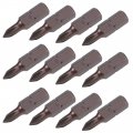Uxcell 12pcs Phillips Bits 1 4inch Hex Shank 25mm Length Cross Ph0 Magnetic Screw Driver S2 Screwdriver Bit