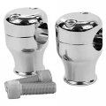 Tc Bros 2 Chrome Springer Risers For 1 Diameter Handlebars 