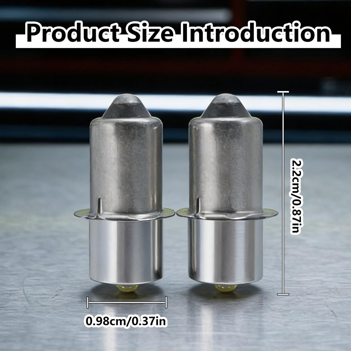 Gxcdizx 2pack 780287001 Flashlight Bulbs For Ryobi Ridgid 18v 3w P704 P703 P700