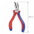 Uxcell Bent Long Nose Pliers 45-degree 5-inch Reach