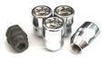 4 12x1 5 Acorn Wheel Locks W 1 Puzzle Key Anti Theft Security Lug Nuts 