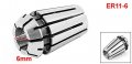 Uxcell Cnc Milling Router Er11-6 15 64 Clamp Dia Spring Collet Coupling