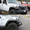 Vipmotoz Smoked Lens Full Amber Led Side Marker Light Fender Lamp Assembly Housing Replacement For 2007-2018 Jeep Wrangler Jk