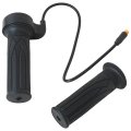 20x Full Twist Throttle Grip With Left Right Handle Fits 22 2 Mm Handlebars 12v-72v Electric Bike Waterproof Connector For 