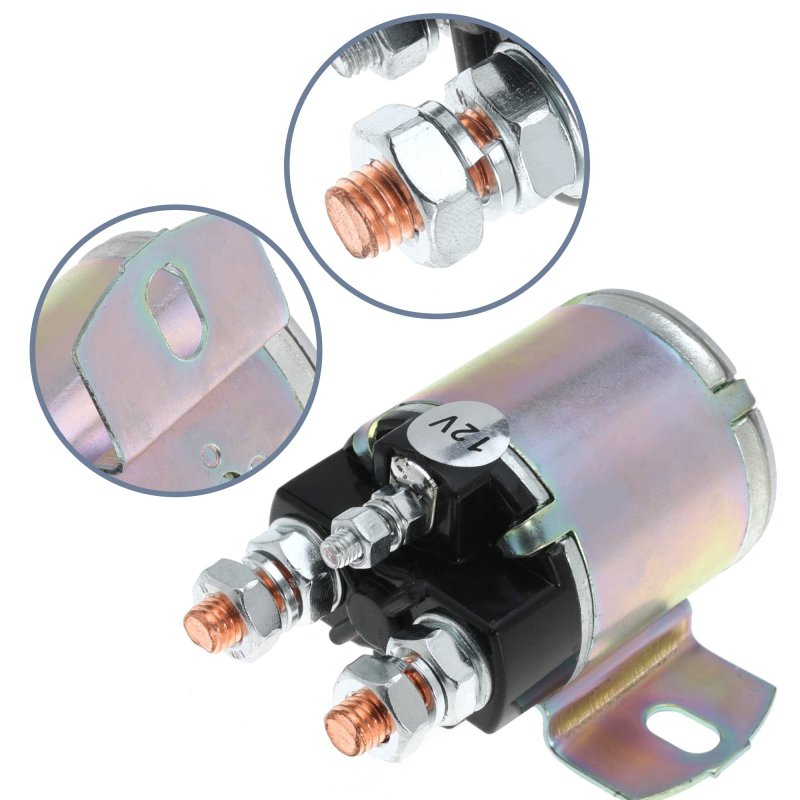 12v Starter Solenoid For Yamaha G2 G8 G9 G11 G14 G16 G20 Gas Golf Cart 1985-2002 4 Terminal Replaces Jf2-h1950-00 Jr3-h1950-00
