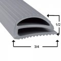 Passl A 20-1-2x24-3-4 Door Gasket Size 20 1 2 X 24 3 4 Utility Seal For Cooler Or Freezer A Compatible With Refrigeration