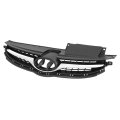 Front Upper Grille For 2011-2013 Hyundai Elantra Sedan 86350-3x000 Bumper Radiator Hood Grill Assembly Chrome Black Silvery