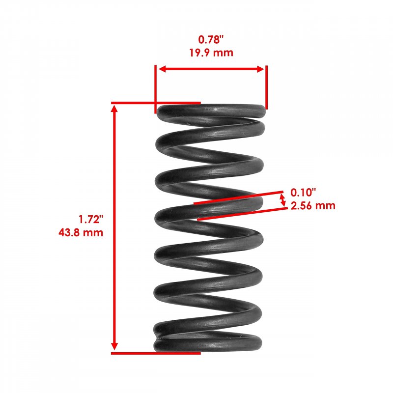 Primary Clutch Spring 1td-16333-00 For Yamaha Yfz450r And Yfz450rse 2014-2026 Set Of 3