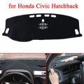 Kaitian 1pcs Non-slip Dash Coverboard Sun Visor Mat Dash Carpet For Honda Civic Hatchback 2020 2021 2022 2023