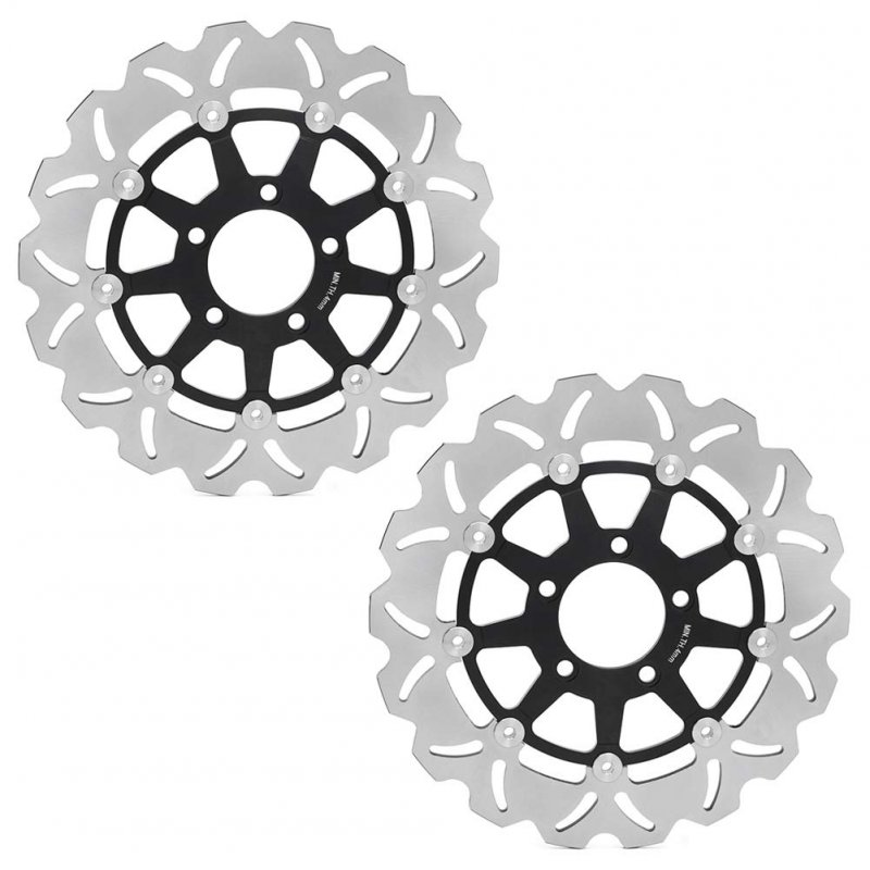 Smadmoto Brake Discs For Aprilia Rsv 1000 98-03sv 00-09 R Factory 97-00 4 Rr 15-17 Tuono Fighter 02-05 R 03-09 V4 11-14 Front