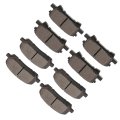 Automotive Replacement Brake Pads Front Rear Fit For Toyota Highlander 2004-2007