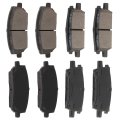 Automotive Replacement Brake Pads Front Rear Fit For Toyota Highlander 2004-2007