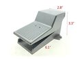Yxq 2 Position 5 Way 1 4pt Threaded Momentary Pneumatic Foot Valve Without Lock Nonslip Pressure Control Air Switch Pedal 