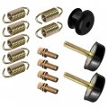 Caltric Complete Exhaust Muffler Silencer Kit Compatible With Polaris Rzr 800 Efi 2009 2010