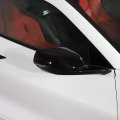 Car Rear View Mirror Cover Trim Compatible With Corvette C8 Stingray 2020-2023 Abs 2pcs Door Side Anti-scratch Protection Cap
