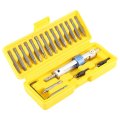 20-piece High Speed Alloy Steel Countersink Drill Bit Set Metal Repair Tool Kit For Screw Tightening