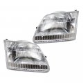Epic Lighting Oe Style Replacement Headlights Assembly For Ford 1997-2004 F-150 F-250 Pickup Expedition Left Driver Right 