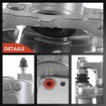 A-premium Disc Brake Caliper Assembly With Bracket Compatible Select Lexus And Toyota Models Ct200h 2011-2017 Prius Plug-in