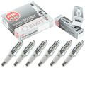6 Pc Ngk V-power Spark Plugs For Lincoln Ls 3 0l V6 2000-2005 
