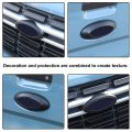 Tailgate Emblem Cover Trim Rear Trunk Logo Back Badge Decoration Fit Ford Maverick 2022 Circle Ring Center Decor Car Front And