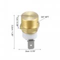 X Autohaux Universal Automotive Radiator Engine Cooling Fan Temperature Thermo Sensor Switch 3 8 Npt 165-180 Degrees On 144 Off