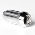 Circuit Performance 9 16 Chrome Closed End 6 Spline Security Acorn Lug Nuts Cone Seat Forged Steel 24 Pieces Tool