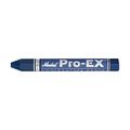 Markal Pro-ex Extruded Clay Based Crayon 1 2 Hex 4-5 8 Length Blue Pack Of 12 