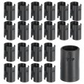Uxcell Wire Shelf Clips 100pcs 5 8 Inch 16mm Shelving Lock Plastic Sleeves Replacements For System 50 Pairs