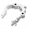 Uxcell Light Truss Clamps Aluminum Alloy Stage Lighting Pipe O Clamp For 1 5-2 05inch Od Tube Max Load 300lb Single Buckle 1pcs