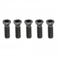 M3 5-0 6 Carbon Steel Torx Set Screws For Carbide Insert Lathe Turning Tool Holder 5pcs 