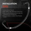 A-premium A C Suction Hose Assembly Compatible With Jeep Wrangler 1994-1995 2 5l 4 0l Compressor To Evaporator
