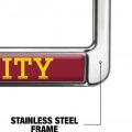 Calvin University Mascot Full Size Standard License Plate Metal Frame