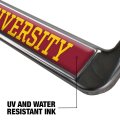 Calvin University Mascot Full Size Standard License Plate Metal Frame