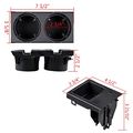 Black Front Center Console Drink Cup Holder 51168217953 Storage Oddments Coin Tray Box 51168217957 For Bmw 3 Series E46