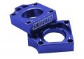 Outlaw Racing Rear Billet Cnc Axle Blocks For Honda Crf250r 2009-2020 Crf450r Blue 