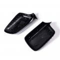 Astra Depot Left Right Glossy Black Side Mirror Covers Compatible For Bmw 1999-2006 E46 3-series Coupe Cabrio 2-door 2001-2008
