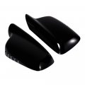 Astra Depot Left Right Glossy Black Side Mirror Covers Compatible For Bmw 1999-2006 E46 3-series Coupe Cabrio 2-door 2001-2008