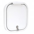 Recpro Rv Baggage Door 13 Wide X High With Rounded Corners For Rvs Compartment Storages Top Hinge Campers Trailer Door Made In 