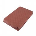 Car Center Console Lid Armrest Seat Box Cover Protector 13 78 X9 84 Microfiber Leather For Ford F-150 2009-2014 Brown 