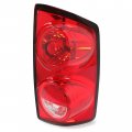 Ecotric Tail Light Compatible With 2007-2009 Dodge Ram 1500 2500 3500 Pickup Truck Passenger Side Taillight Signal Lamp